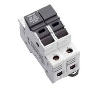 schalk Wöhner Support de fusible 2 pôles Fusible cylindrique 31296 Quantité:1