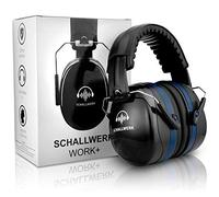 Schallwerk ® Work+ protection auditive de travail - taille des casque anti bruit ajustables - atténue le bruit et protège l'audition - idéal pour le travail et la vie quotidienne