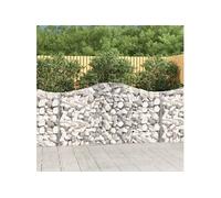 vidaXL Paniers à Gabions 200x30x100/120 cm