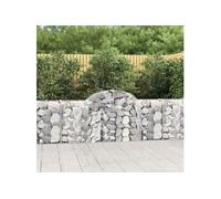 Schanskorven 18 st gewelfd 200x30x80/100 cm ijzer3146103