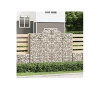 Schanskorven 2 st gewelfd 200x30x160/180 cm ijzer3146173