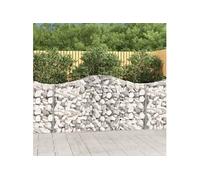 Schanskorven 20 st gewelfd 200x30x100/120 cm ijzer3145445