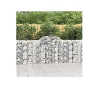 Schanskorven 20 st gewelfd 200x30x100/120 cm ijzer3146125