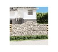 Schanskorven 20 st gewelfd 400x50x160/180 cm ijzer3147045