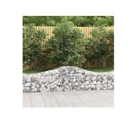 Schanskorven 25 st gewelfd 200x50x40/60 cm ijzer3145593