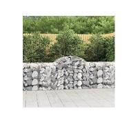 Schanskorven 25 st gewelfd 200x50x80/100 cm ijzer3146315