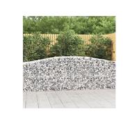 Schanskorven 25 st gewelfd 400x50x80/100 cm ijzer3145954