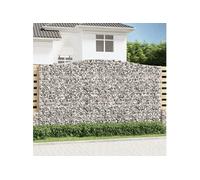 vidaXL Paniers à Gabions 3 pcs