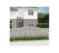 vidaXL Paniers à Gabions 8 pcs