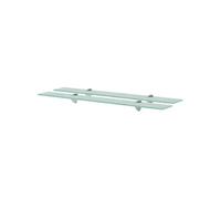 Vidaxl Étagères Murales 2 Pcs Verre 80 X 10 Cm 8 Mm