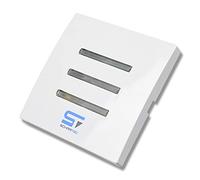 SCHARTEC Bouton sans fil pour moteur de volet roulant - Interrupteur mural - Commande radio