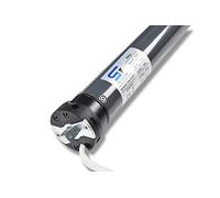 SCHARTEC Moteur pour volet roulant professionnel pour arbre de 60 mm - Moteur tubulaire - Actionneur de volet roulant (SCHARTEC Tube 40-60)