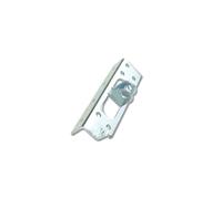 SCHARTEC Support de vantail universel large avec œillet de guidage pour déverrouillage d'urgence, ouverture de portail, porte de garage, porte de garage