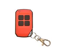 SCHARTEC Universal émetteur 433 MHz rouge télécommande moteur de porte de garage - Télécommande portail Fixed Code