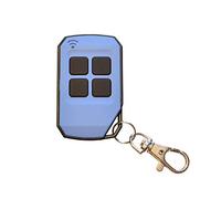 SCHARTEC Universal émetteur 433 MHz télécommande moteur de porte de garage - Télécommande bleu portail Fixed Code