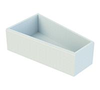 Schedel Duravit support de Paiova SW14692 170x100cm, gauche, hauteur 57cm