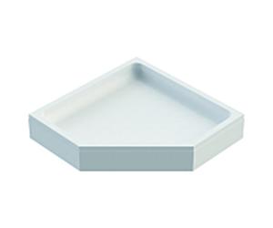 Schedel Duschwannenträger SD25582 90x90x4,5cm, 5 angles, hauteur 14cm