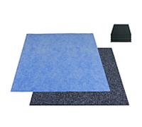 Schedel Kit d'insonorisation MULTISTAR SiLENCIO SIL100100S 1000x1000mm, pour receveur de douche en acier, 4 tapis en bitume