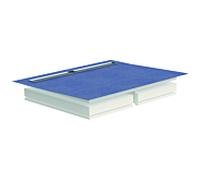 Schedel Multistar-line élément de douche tece LINE2T12080 120 x 80 cm, en 2 parties, pente d'un côté