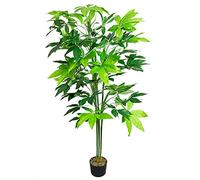 Schefflera Arboricola Plante Arbre Artificielle Artificiel Plastique 150cm Domaine Interne Decovego