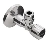 Schell 19502 7 1/2" Robinet équerre en Laiton chromé
