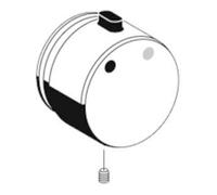 Schell Bouton de commande rapide LINUS DP-SC-T Thermostat chromé Quantité:1