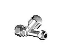 Schell Comfort soupape à siège 059310699 DN 10, G 3/8 AG, Ø 12 mm, KIWA, chromé