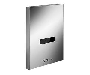 Schell Compact II - Chasse d'urinoir infrarouge EDITION E, alimentation par batterie, chrome 028060699
