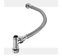Schell de raccordement 041160699 pour thermostat de robinet d'équerre, flexible, chromé