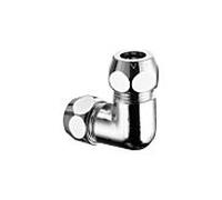 Schell Raccord de serrage coudé double pour tuyaux en cuivre Ø 10 mm, 064460699,