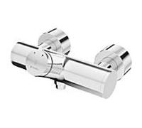 Schell douche Vitus 016160699 Raccord de douche en dessous, désinfection thermique, en saillie, pour eau mitigée, chromé