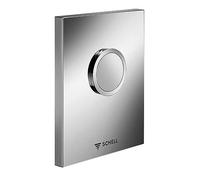 Schell Armaturen Bouton de chasse d'eau Compact pour urinoir 28000699 chrome brillant