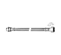 Schell Flex rapide. Tuyau flexible FLEX clean-flex S 3/8x10mm 3/8ÜM, rotatif, chromé 150mm Quantité:1