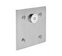 Schell Linus basic - Plaque de déclenchement D-C-V, encastrée, pour douche, inox 019212899