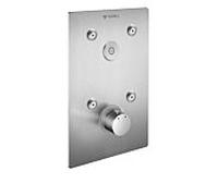 Schell Linus garniture 019092899 panneau avant en acier inoxydable, électronique tactile CVD, thermostat