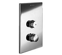 Schell Linus - Mitigeur thermostatique de douche encastré D-SC-T, acier inoxydable 018092899