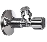 Schell Lot de 10 vannes d'angle autoscellantes 1,27 cm (1/2"), Chromée