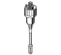Schell piston complètement 294200099 plastique, l' aiguille de nettoyage de buse automatique