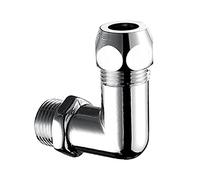 Schell Raccord de serrage coudé avec filetage extérieur pour tuyaux en cuivre Ø 12 mm, 064160699,