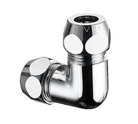 Schell Raccord de serrage coudé double pour tuyaux en cuivre Ø 8 mm, 064450699,