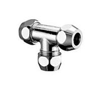 Schell - Raccords en T, chrome 064550699