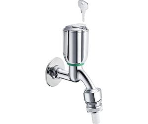 SCHELL Robinet d'écoulement SECUR 1/2 pouce verrouillable, Robinet d'eau de jardin