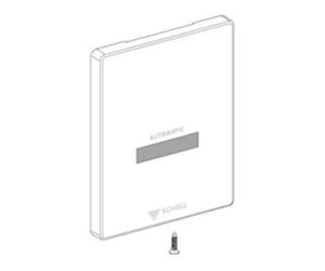 Schell Schell Plaque avant WC EDITION E Acier inoxydable Quantité:1