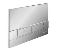 Schell Schell Plaque de commande WC MONTUS BOARD blanche, commande avant ou supérieure, pour double chasse Quantité:1