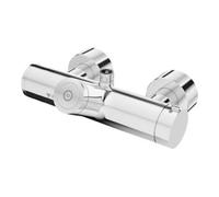 Schell Schell Thermostat de douche VITUS VD-C-T CVD, à piles, mélangeur, chromé Quantité:1