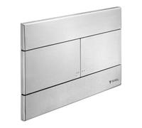 Schell Schell WC plaque de poussée en acier inoxydable double affleurement Quantité:1