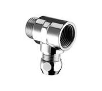 Schell tee 270 060 699 1/2 « x 10 mm, chromé , avec raccord à compression