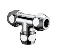 Schell Universal Té de raccordement avec raccord à compression, 064540699,