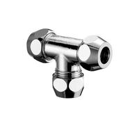 Schell Universal Té de raccordement avec raccord à compression, 064550699,