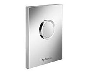 Schell Urinal plaque de commande Edition 028000699 plastique chrome